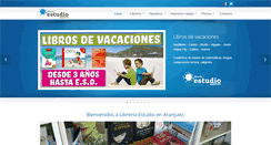 Desktop Screenshot of libreriaestudio.com